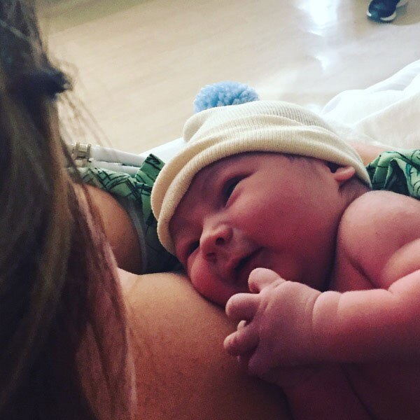 Alex Murrell, Baby, Son