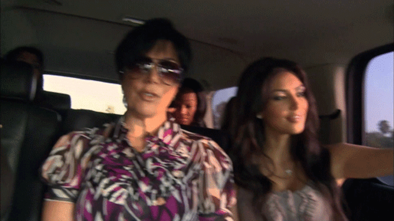 Kim Kardashian, GIF, KUWTK, Khloe Kardashian, Jail, Kris Jenner