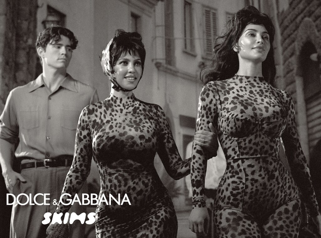 Shop SKIMS Dolce & Gabbana Kourtney Kardashian & Kim Kardashian