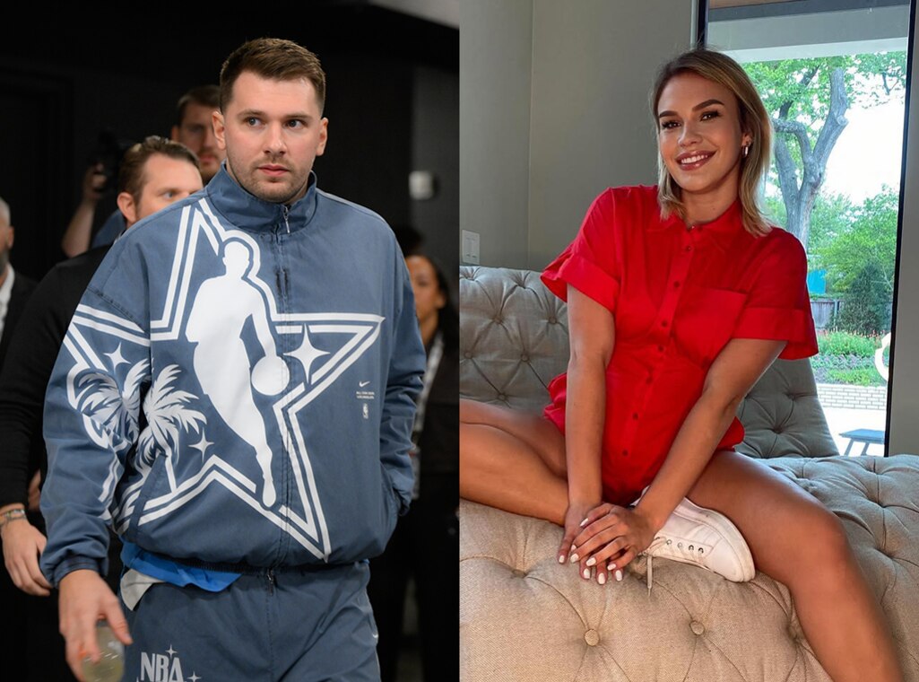 Luka Dončić; Anamaria Goltes 