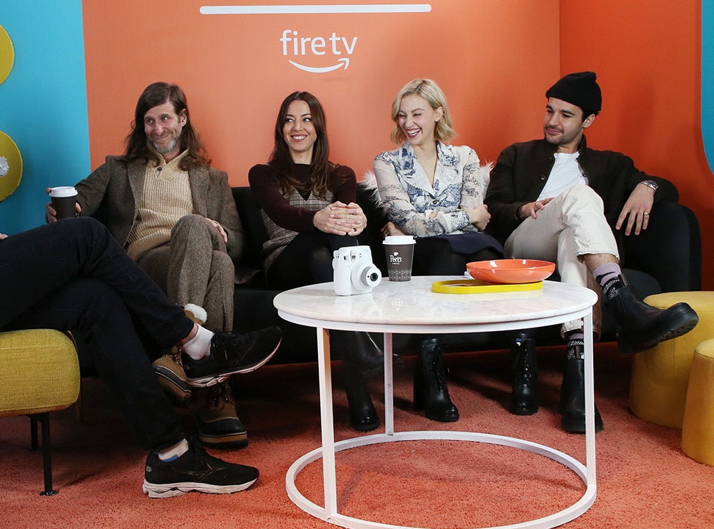 Pat Regan, Lawrence Michael Levine, Aubrey Plaza, Sarah Gadon, Christopher Abbott 