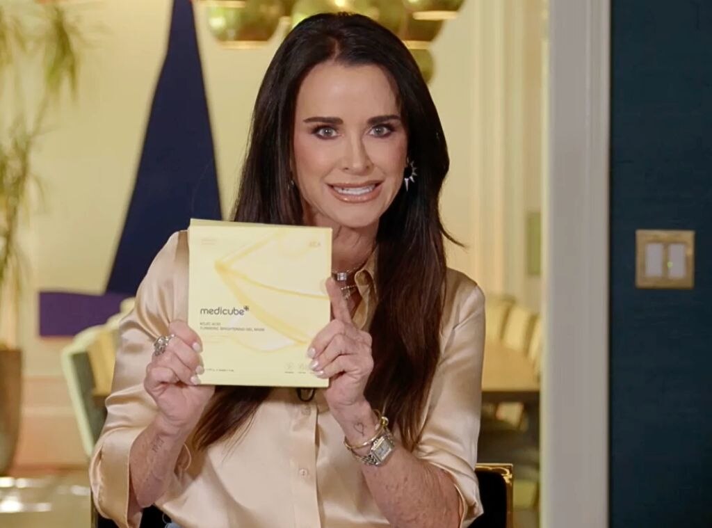 Kyle Richards Reveals Impressive Amazon Prime Day Medicube Product Haul for Ageless Skin