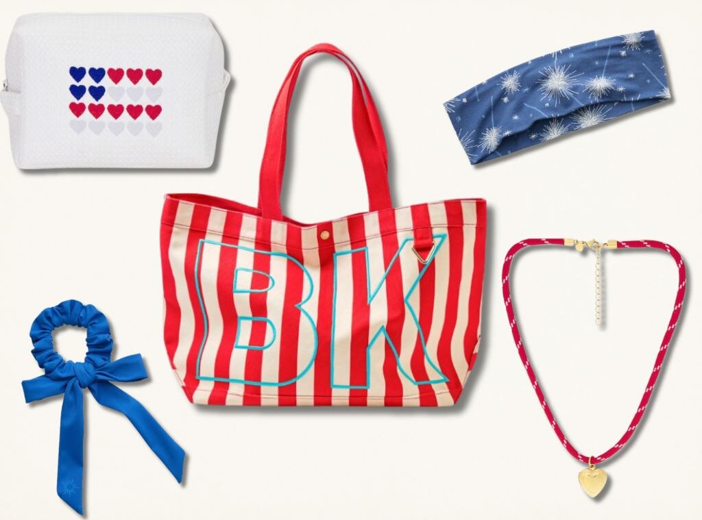 The Best Red, White & Blue Accessories That’ll Arrive in Time for July 4