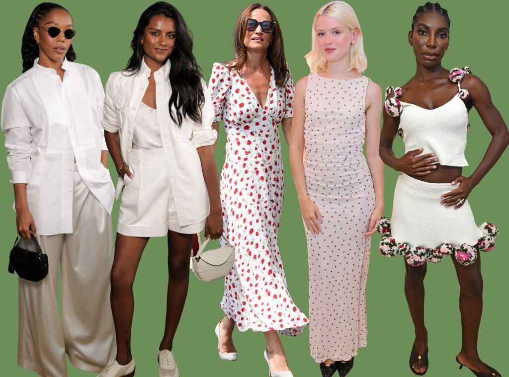 Wimbledon Celebrity Style Is Giving Polished, Preppy, & Demure Summer