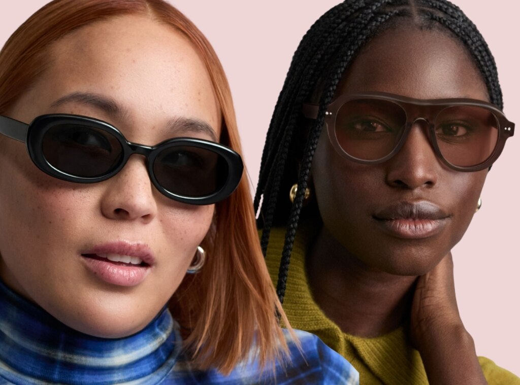 These Actually Chic Sunglasses Fit Wide Faces Without the Headache