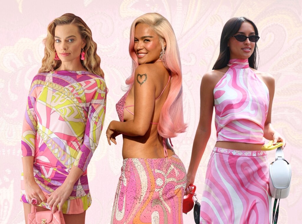 Celebs Are Loving The Psychedelic Paisley Trend for Summer