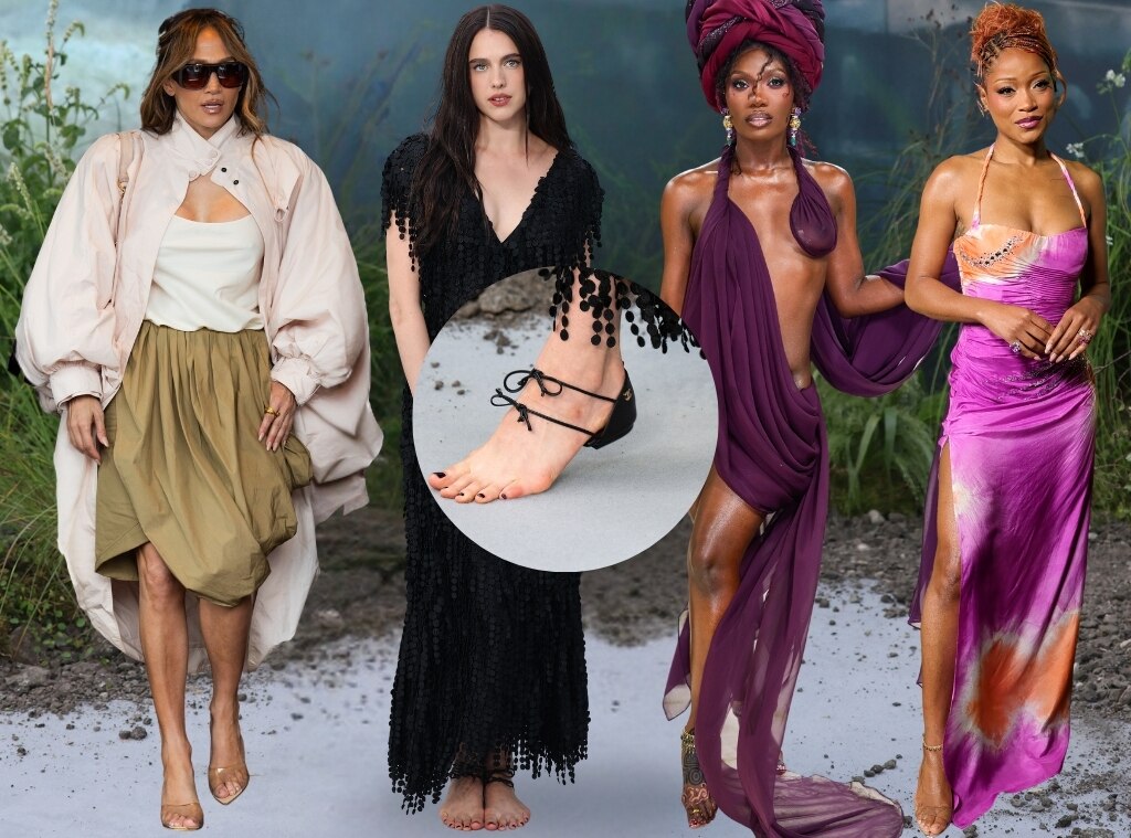 The Next Celebrity Shoe Trend Is... Going As Barefoot As Possible