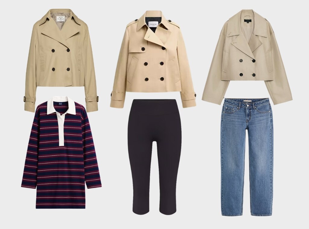 Cropped Trench Coats Will Be All Over Fashion Week, Here's How To Style it for Fall