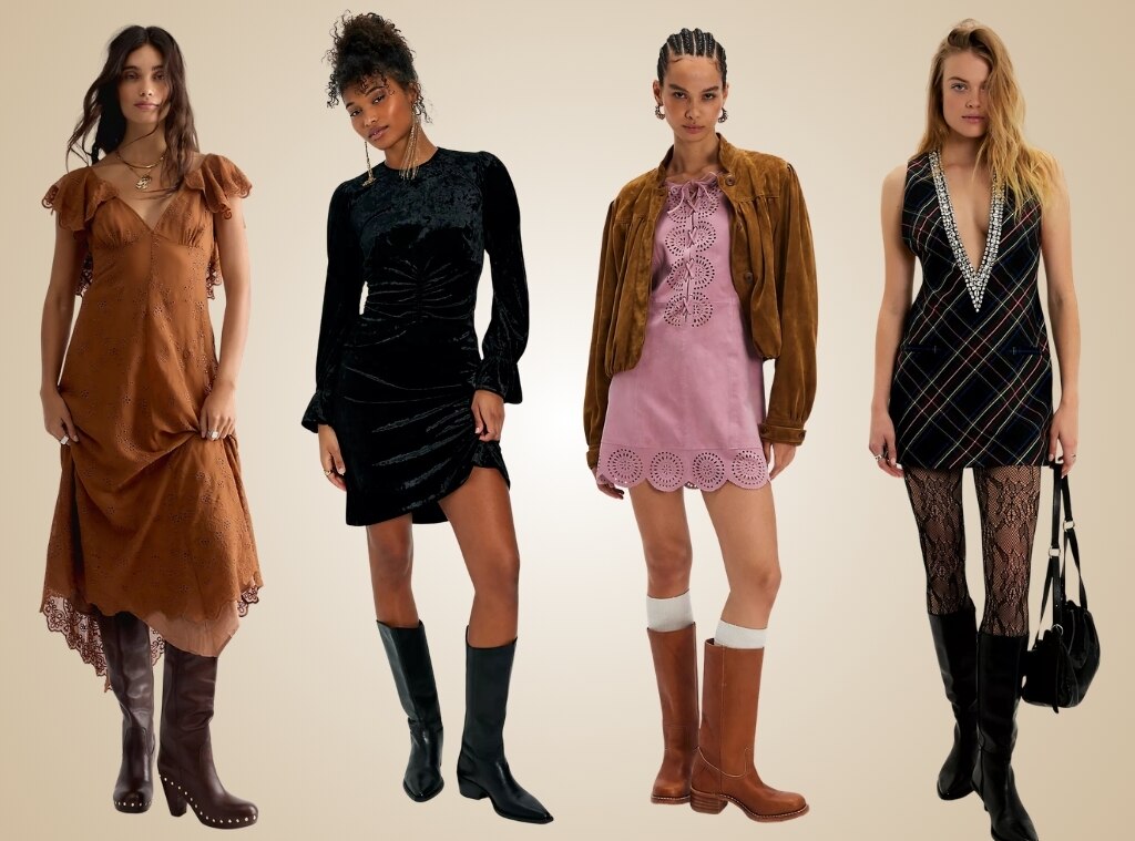 The Free People Dresses You'll Wear With Boots All Fall
