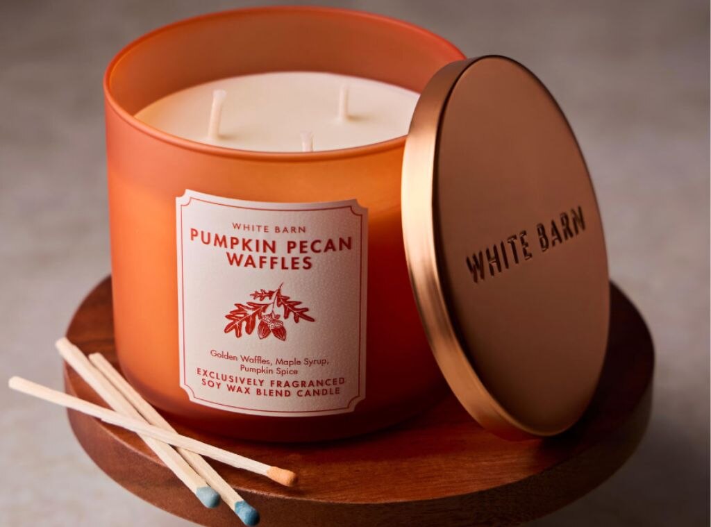 Bath & Body Works Fall 3-Wick Candles Are Back on Sale for $14