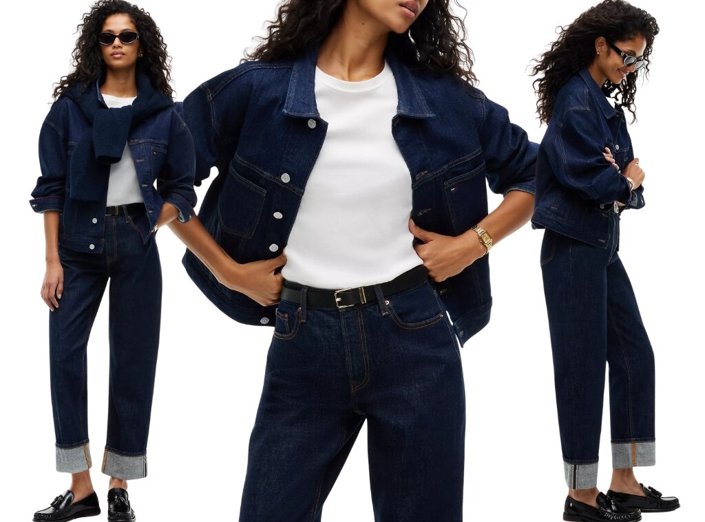 Dark Wash Jeans Are Back