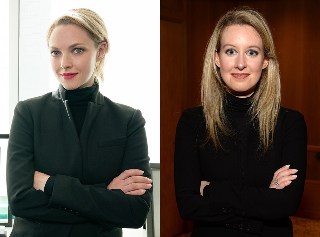 Amanda Seyfried, Elizabeth Holmes, Stars Playing Real People