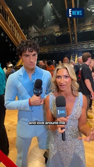 Daniella Karagach and Ezra Frech have a support system