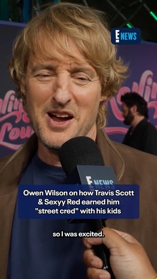 Owen Wilson earned "big time" cool points with his sons