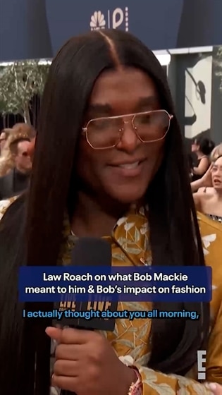 Law Roach details his bond with Bob Mackie