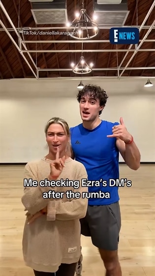 Thank Daniella Karagach for Ezra Frech's dance moves