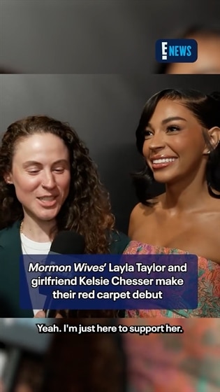Layla Taylor and Kelsie Chesser made their carpet debut